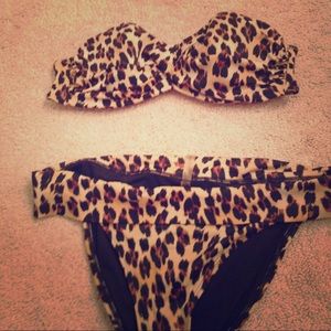 victoria secret cheetah swimsuit