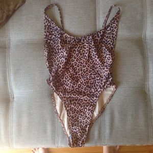 Leopard. Swimsuit. S size . American Apparel.