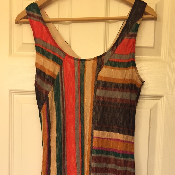 Bar||| multicolored dress