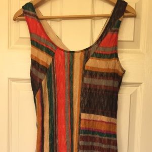 Bar||| multicolored dress
