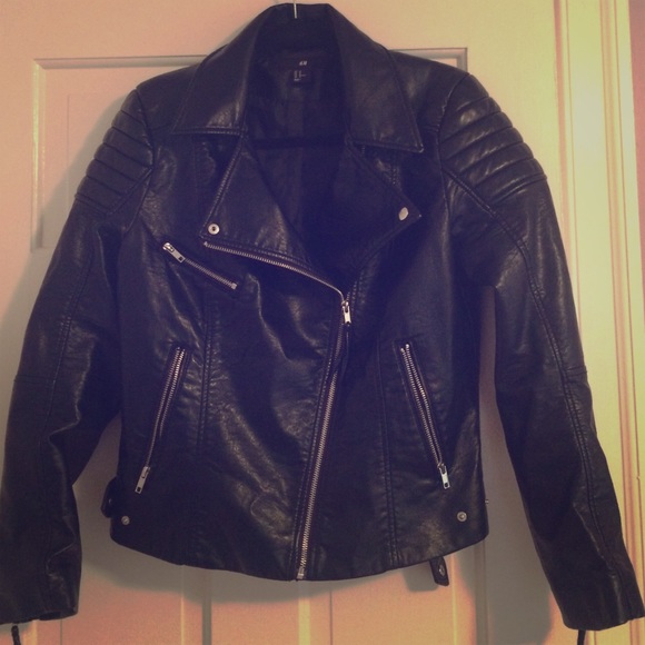 H&M Jackets & Blazers - H&M leather jacket
