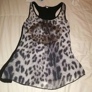 See through tank top