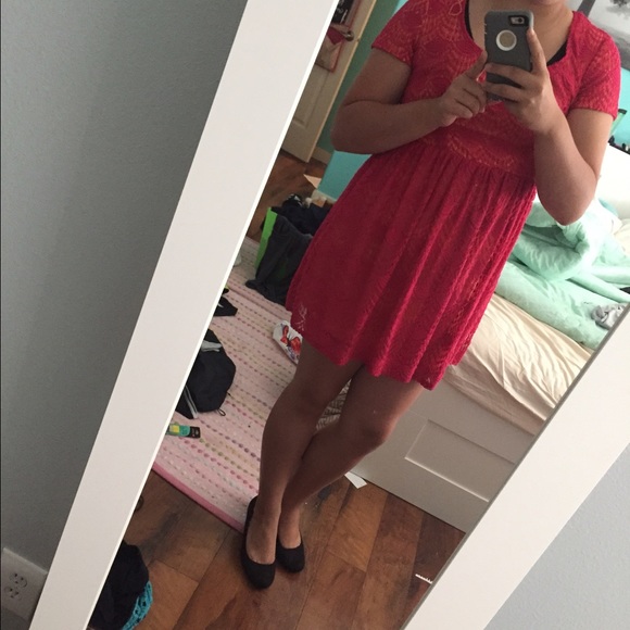 London Times Dresses & Skirts - Pink lace every day dress