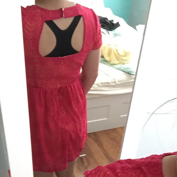 Pink lace every day dress - Picture 2 of 2