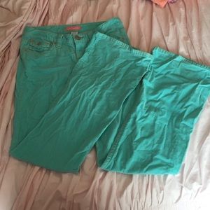 ❌ LAST CHANCE Teal corduroy pants!