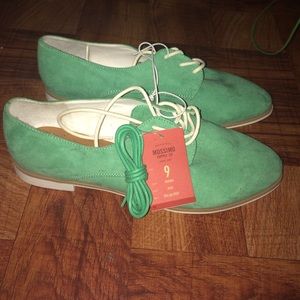 Oxford flat "Mint" size 9