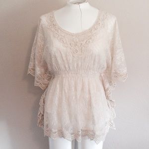 Lace Boho Top