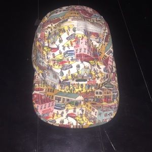 "Where's Waldo" five panel
