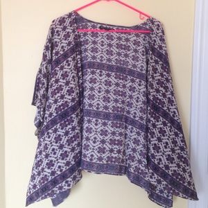 brandy Aztec kimono