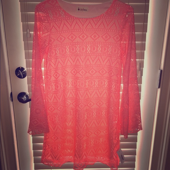 A long sleeve dress