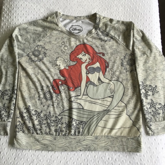 Disney Little Mermaid Long sleeve Thin Sweater