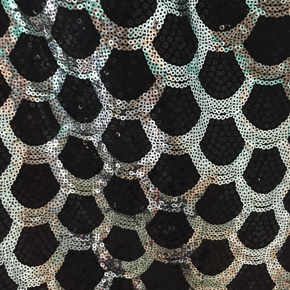 Black and silver sequins dress - Picture 3 of 4