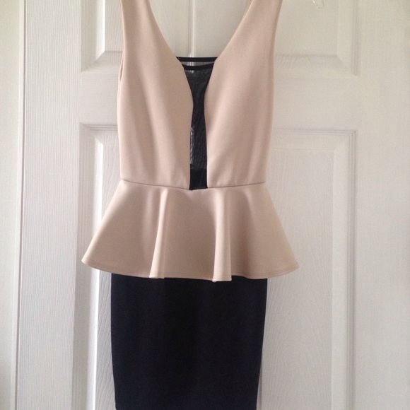 Peplum dress