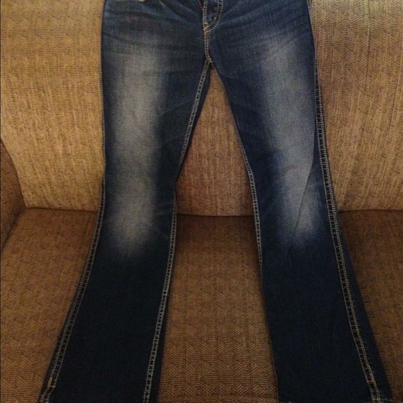 Silver jeans