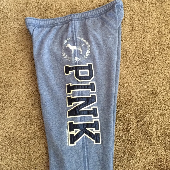 Blue colored Pink Victoria's Secret capris