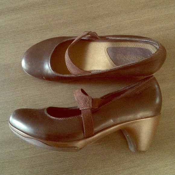 Merrell Dark chocolate slip on leather 10M.