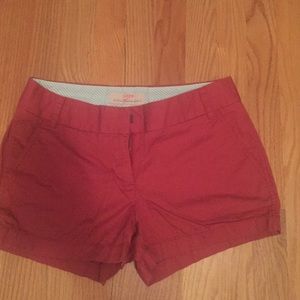 Jcrew factory chino shorts size 2