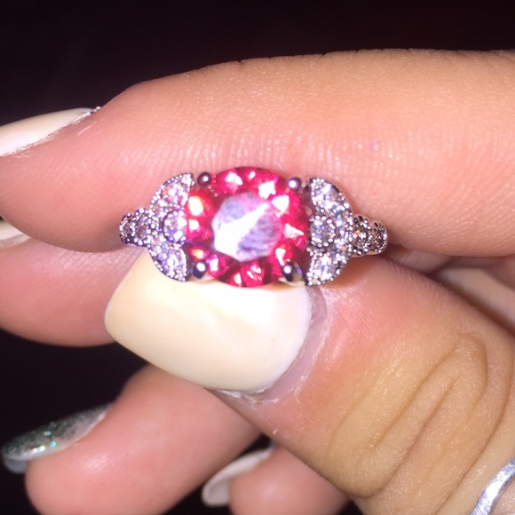 faux Ruby ring