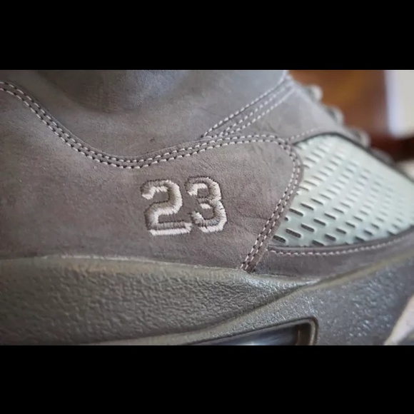 Air Jordan 5 Wolf Grey Retro - Picture 4 of 4