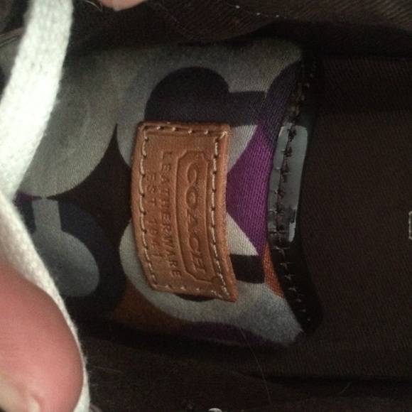 🚫 SOLD - Coach tennis shoes - Picture 3 of 3