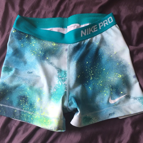 teal Galaxy Nike pros