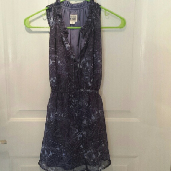 Purple paisley blouse