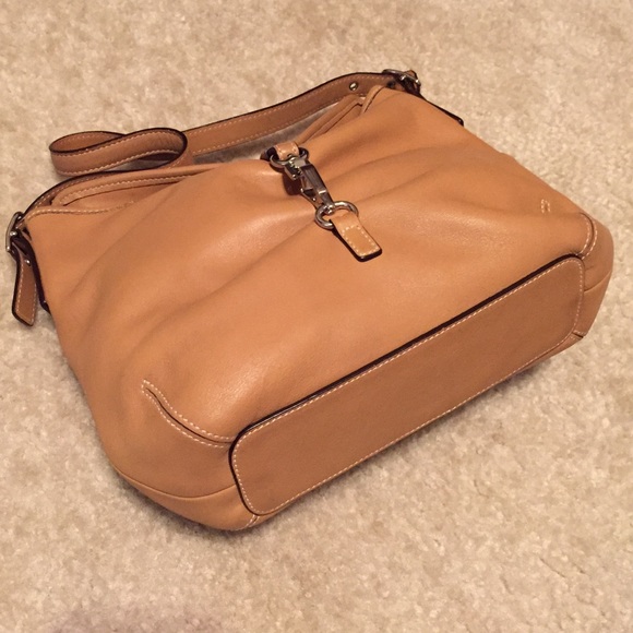 Authentic Tan Coach Purse