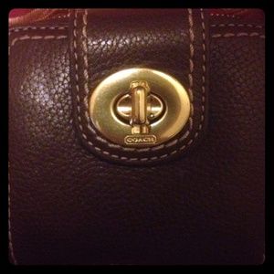 Coach brown wallet!