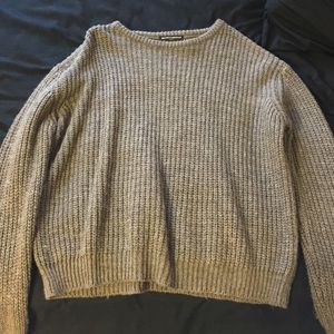 oversized brandy sweater
