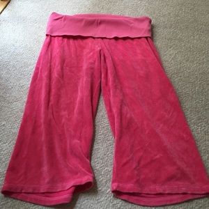 Juicy Couture fold over capris