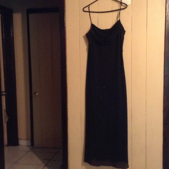 Black formal dress