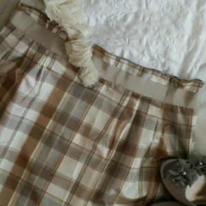 Plaid skirt