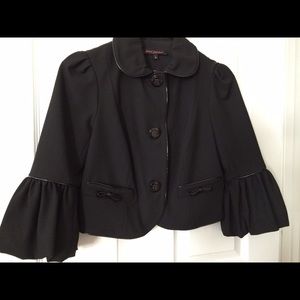 Betsey Johnson Cropped Jacket Sz 2