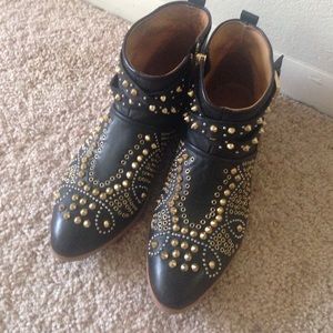Zara studded booties
