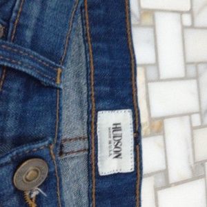 Hudson jeans with ankle zipper