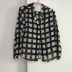 Michael Kors sheer top