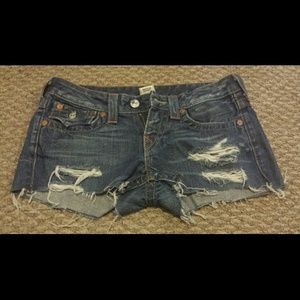 Tru Religion Denim Shorts