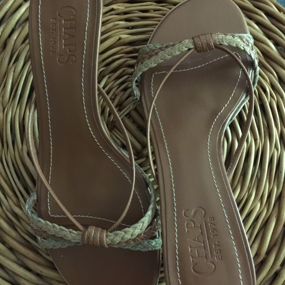 Chaps Kitten Heel Sandals - Picture 2 of 4