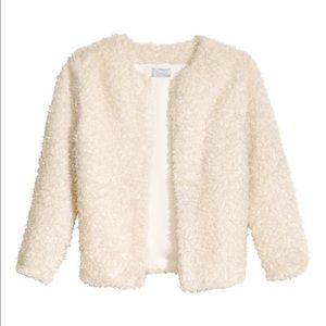 Fluffy cardigan