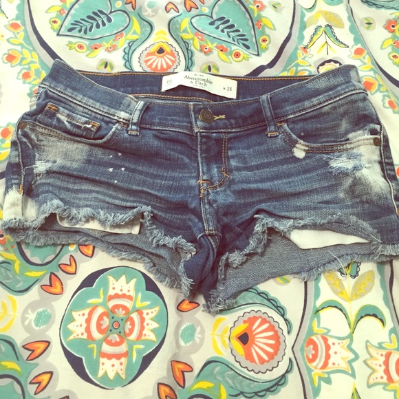 A&F Jean Shorts