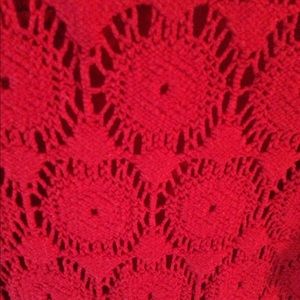 Off the shoulder top with gorgeous knit back