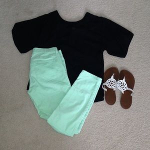 Mint Green Corduroy Pants