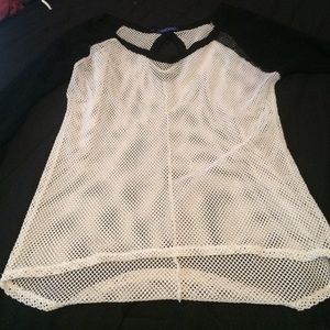 mesh shirt ! super cute