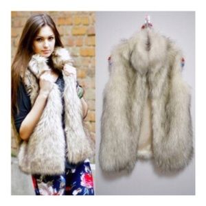 Faux Fur Vest