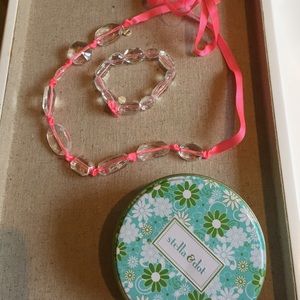 Izzie Necklace and Bracelet set.