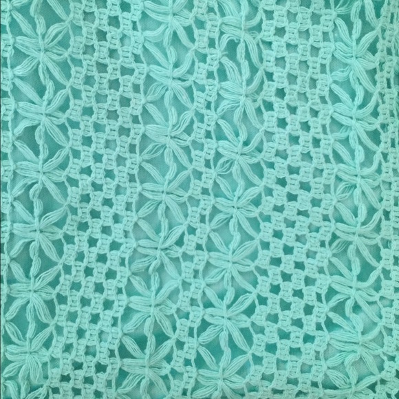 LA Hearts Teal knit high waisted shorts - Picture 4 of 4