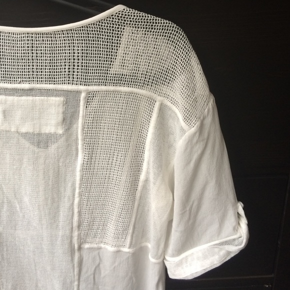 French Connection - Sheer Gauze Top - Picture 4 of 4