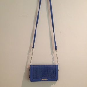 Nicole miller cobalt blue crossbody