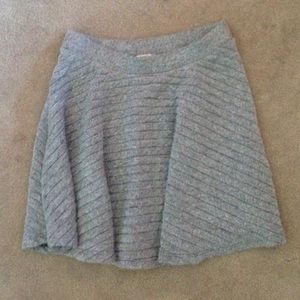 Zara grey skirt a line worn once
