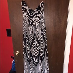 Black and White Dress